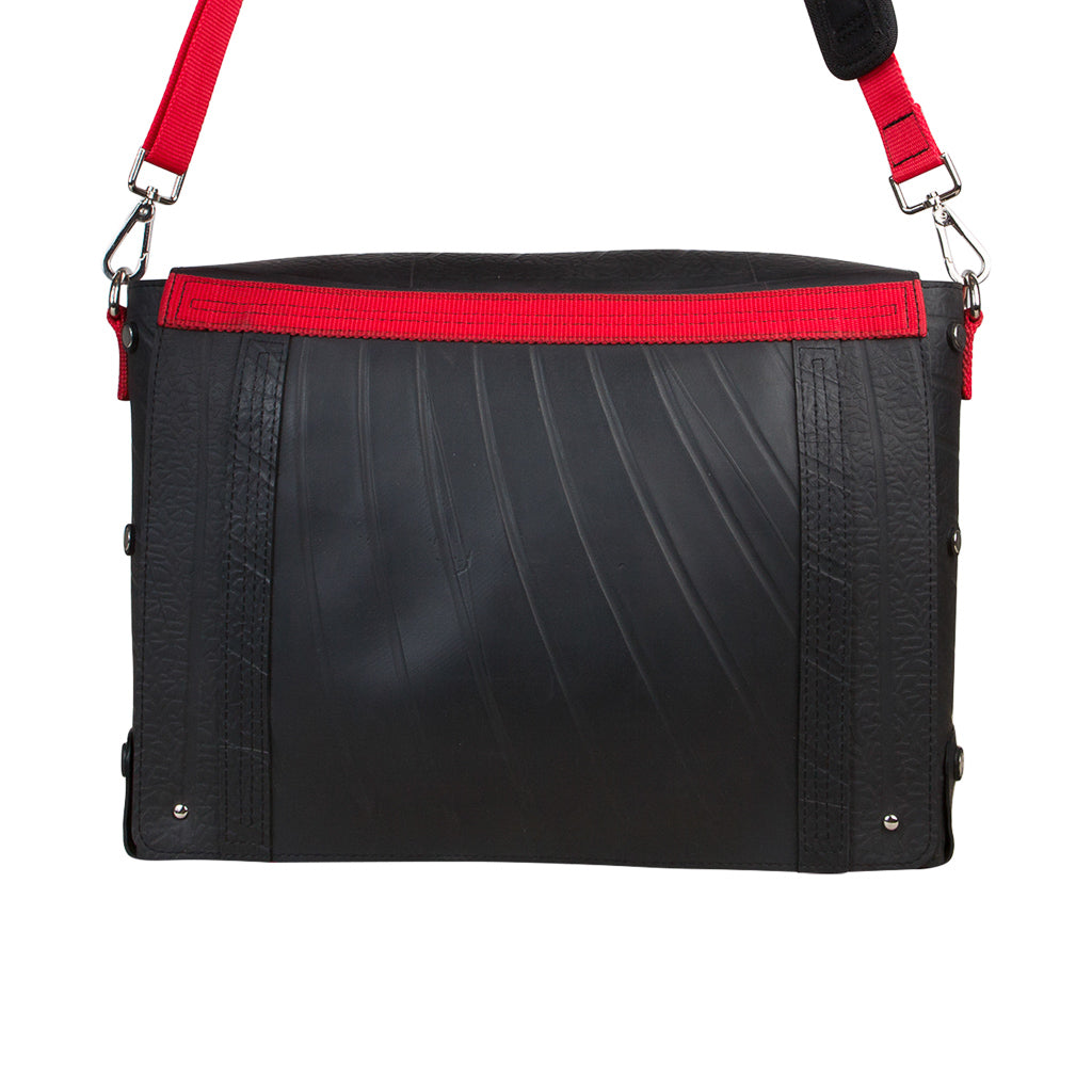 Feby Recycled Rubber Satchel & Vegan Messenger Bag (3 colours available)